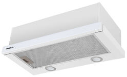 Телескопическая вытяжка HOMSair FLAT 60 Glass Белый