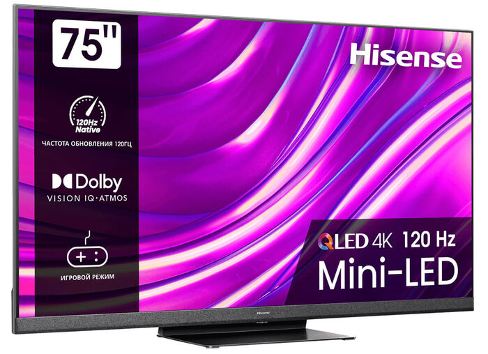 MiniLED телевизор Hisense 75U8HQ - фото 3